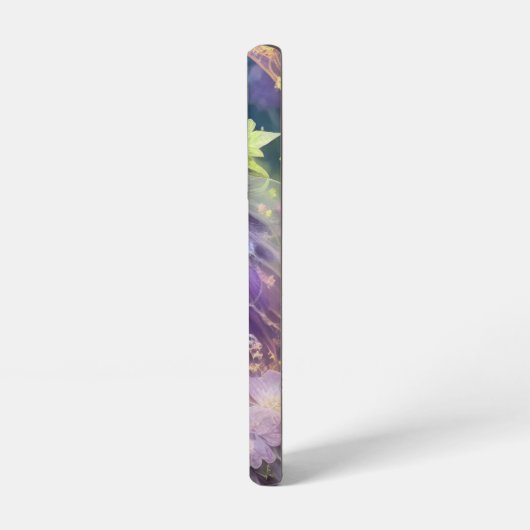  Mucha Stijl Mooi Vrouwenportret Samsung Galaxy Hoesje (Linkerkant)