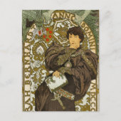 Mucha - Theater - Lorenzaccio - Art Nouveau Briefkaart (Voorkant)
