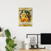 Mucha - Universele en internationale tentoonstelli Poster (Thuiskantoor)