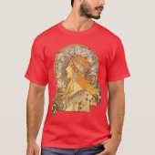 Mucha Zodiac friends T-shirt (Voorkant)