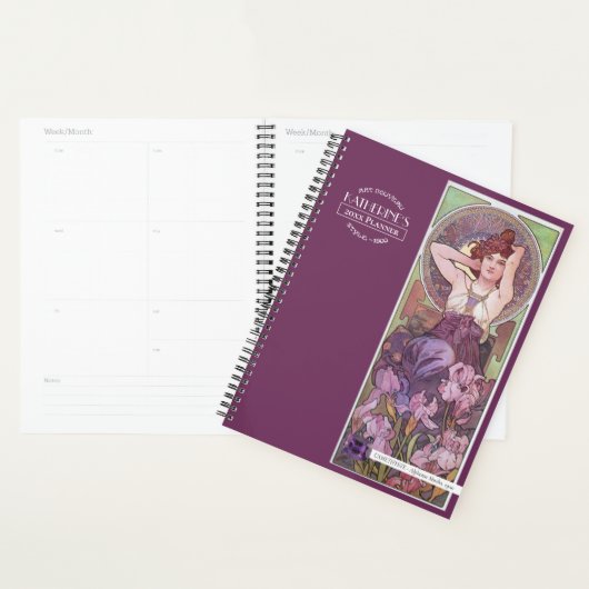 Mucha's edelstenen Amethist Groot Planner (Display)