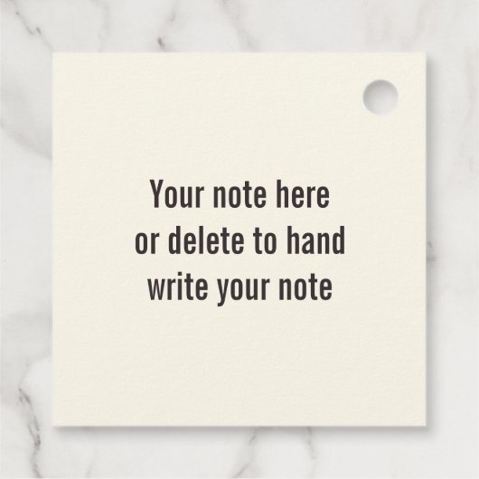 Muchas Gracias, heel veel Taco Party Bedankjes Labels (Achterkant)