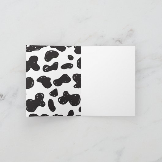 Muchas Gracias Koe Veeleer grappige Bedankt (Binnen)