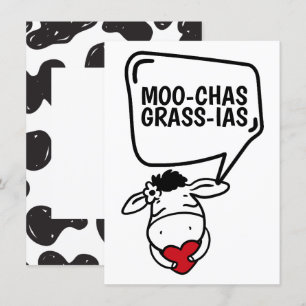 Muchas Gracias Koe Veeleer grappige Bedankt