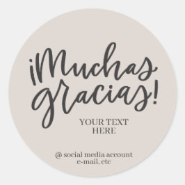 Muchas Gracias sticker