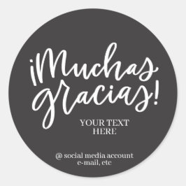 Muchas Gracias sticker