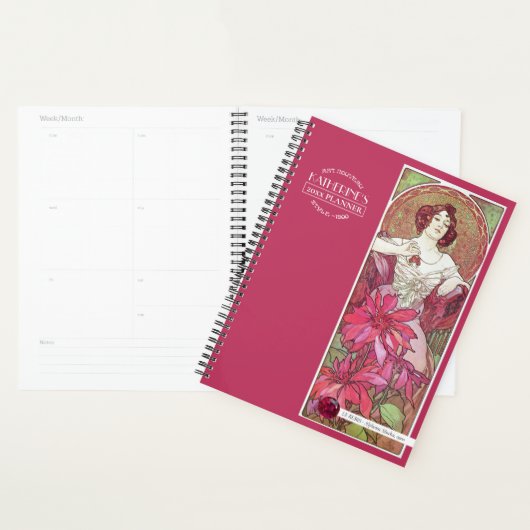 Mucha's Precioius Stones Ruby Planner (Display)