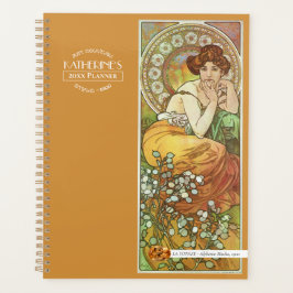 Mucha's Precioius Stones Topaz Yellow Planner