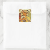 Muchbloemen Vierkante Sticker (Tas)