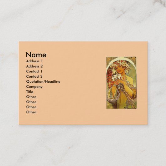 Muchbloemen Visitekaartje (Voorkant)