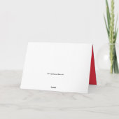 Muchísimas Gracias Bedankkaart (Achterkant)