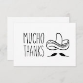 Mucho Bedankt Hartelijk dank, bedankt! (Voorkant / Achterkant)