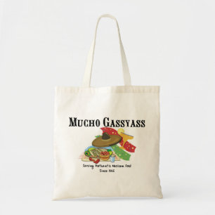 Mucho Gassyass Mexican Food Tote Bag
