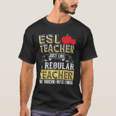 Mucho Mas Chido Funny ESL Teacher Gift T Shirt (Voorkant)