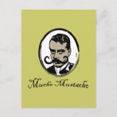 Mucho Mustacho - Zapata Briefkaart (Voorkant)