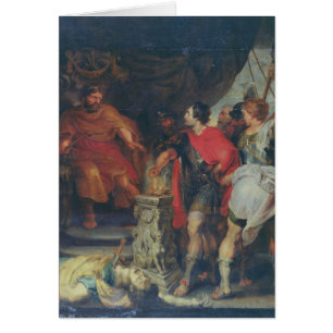 Mucius Scaevola before Lars Porsena, c.1618-20