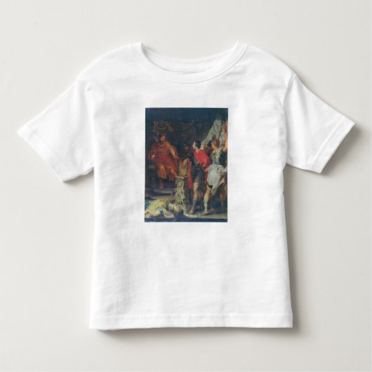 Mucius Scaevola before Lars Porsena, c.1618-20 Kinder Shirts (Voorkant)