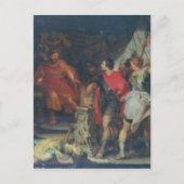 Mucius Scaevola voor Lars Porsena, c.1618-20 Briefkaart (Voorkant)