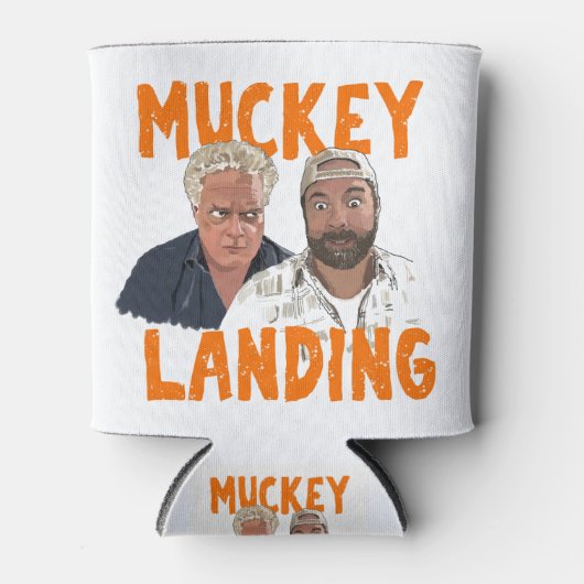 Muckey Landing Blikjeskoeler (Voorkant)