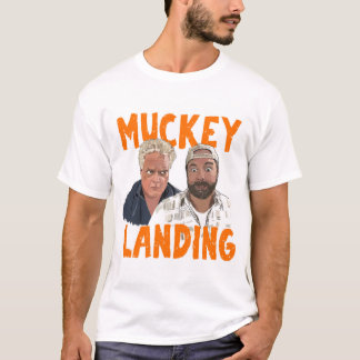 Muckey Landing Mannen Shirten T-shirt