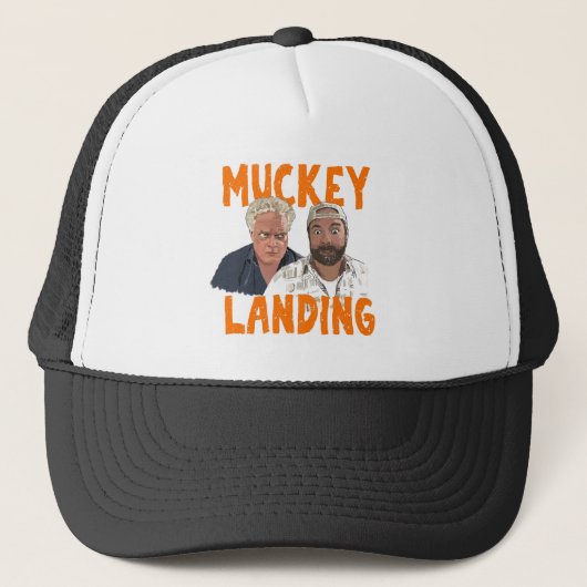 Muckey Landing Trucker Pet (Voorkant)