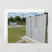 Muckle Grove Cemetery, Georgetown, SC Briefkaart (Voorkant / Achterkant)