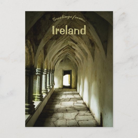 Muckross Abbey Killarney National Park Ierland Briefkaart (Voorkant)
