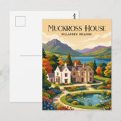 Muckross House Ierland Briefkaart (Voorkant / Achterkant)