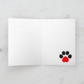 Mucky Paw Verjaardag Kaart (Binnen)