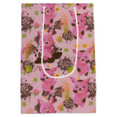 Mud Bath Piggy Medium Cadeauzakje (Achterkant)