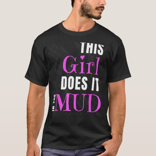 Mud Bogging Mudding - Grappige nieuwigheid T-shirt (Voorkant)