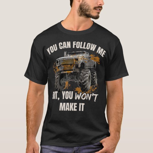 Mud Bogging Mudding TShirt - Mud Racing Fan Gift (Voorkant)