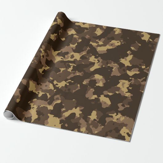 Mud Camo Cadeaupapier (Uitgerold)