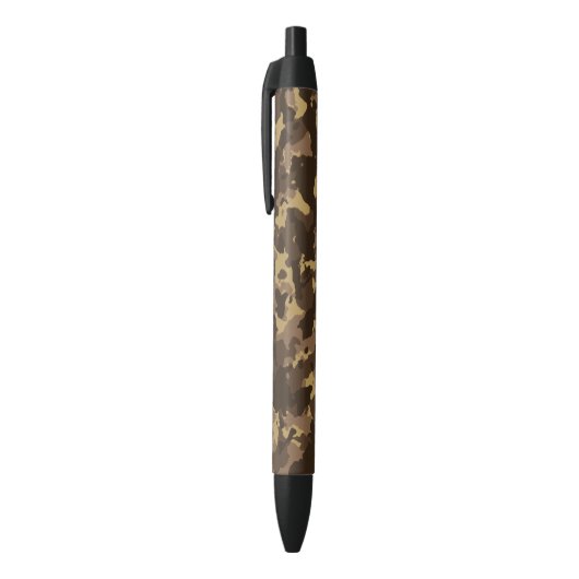 Mud Camo Zwarte Inkt Pen (Top (Verticaal))