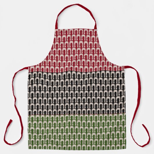 Mud Cloth African Pattern Schort (Voorkant)