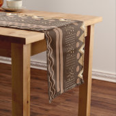 Mud Cloth digital Design Table Runner Medium Tafelloper (Voorbeeld)