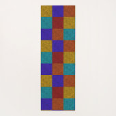 Mud Cloth Geïnspireerd patchwork twee sided Yogamat (Achterkant)