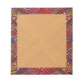 Mud Cloth Geïnspireerd Patroon Notitieblok (Voorkant)