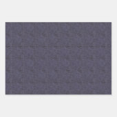 Mud Cloth Geïnspireerde Boho Blues Inpakpapier Vel (Voorkant 2)