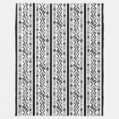 Mud Cloth Grunge ziet er groot uit Fleece Deken (Voorkant)