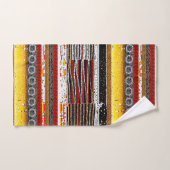 Mud Cloth Print Bad Handdoek (Handdoek)