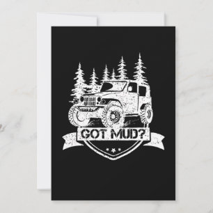 Mud Dirt Hill Off Racing Sports Road Gift Kaart