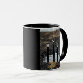 Mud Diver black combo mug 2 sided Mok (Voorkant rechts)