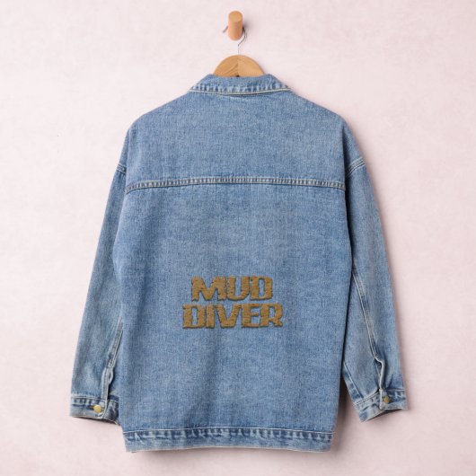 Mud Diver dames denim jas Jacket (Hangar)
