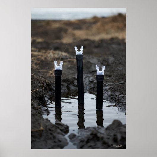 Mud Diving matte poster (Voorkant)