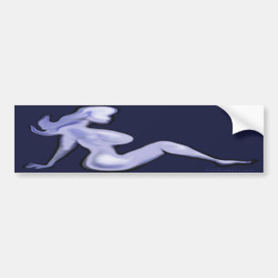 Mud Flap Babe Bumpersticker