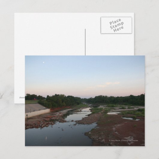 Mud Flats Briefkaart (Voorkant / Achterkant)