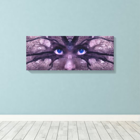 Mud Head Canvas Afdruk (Insitu (Houten vloer))