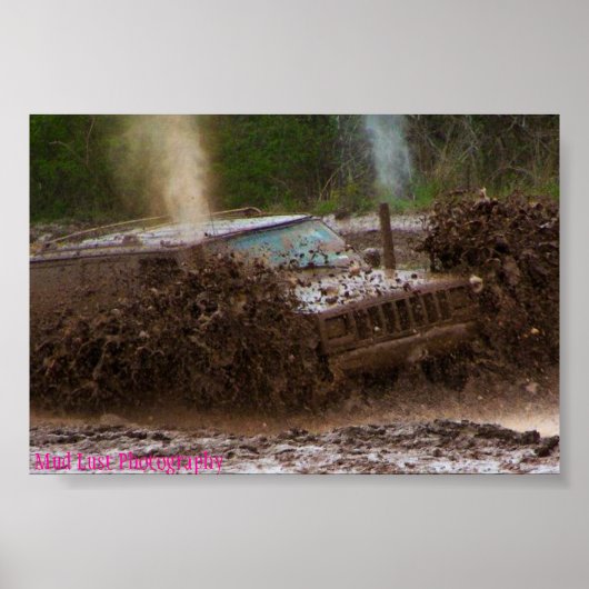 Mud Jeep Poster (Voorkant)