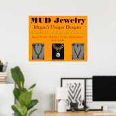MUD Jewelry Poster (Thuiskantoor)
